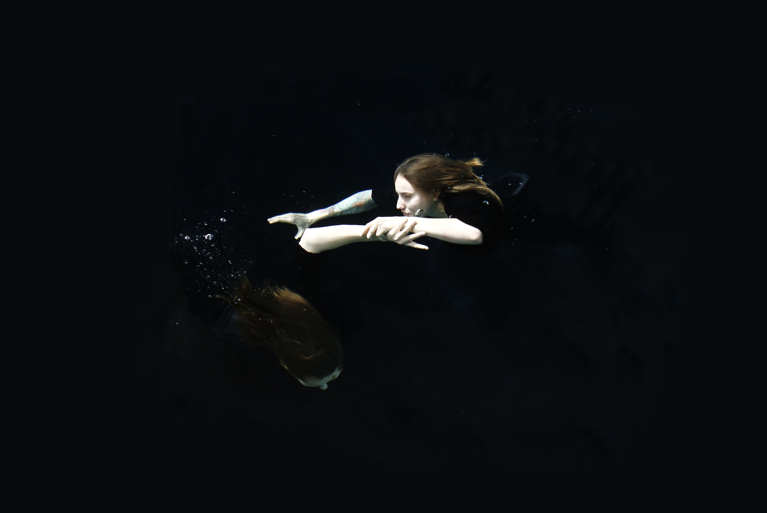 Get out of the water, dear